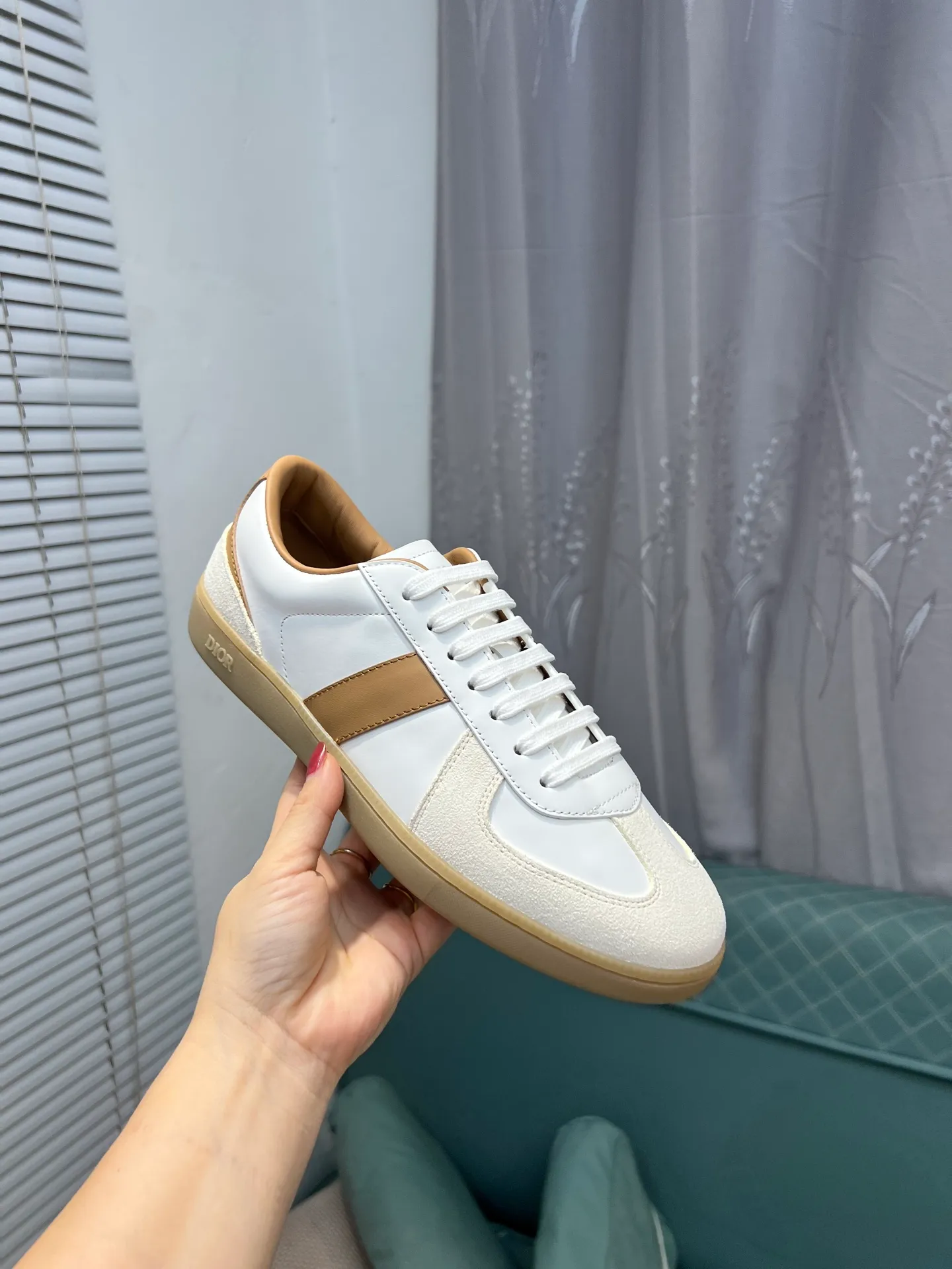 Men's men's shoes 💰560〖Audio⁠Di‎〗Dior2025⁠new‎ B01 training⁠德‎shoes Material⁠surface‎: layer⁠head‎leather⁠cow‎+lining cowhide‎ TPU original bottom⁠large⁠version‎ code number‎: male 39-45 <Male 38 46 done>